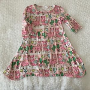 Mila and rose llama dress